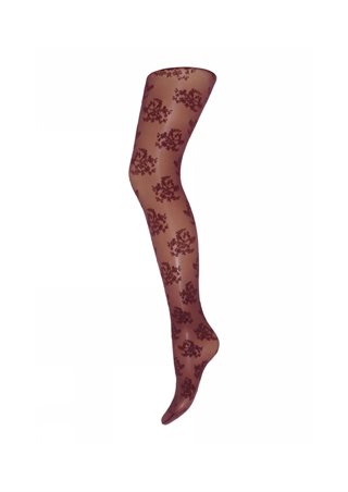 Sneaky Fox - Ava Pantyhose - Wine - Onesize - 20 Denier